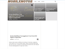 Tablet Screenshot of mobilxmotor.com